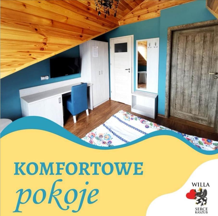 Serce Kaszub Pokoje Z Widokiem Na Zatoke Swarzewo Ngoại thất bức ảnh
